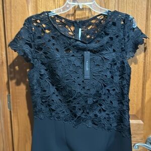 Black cocktail dress